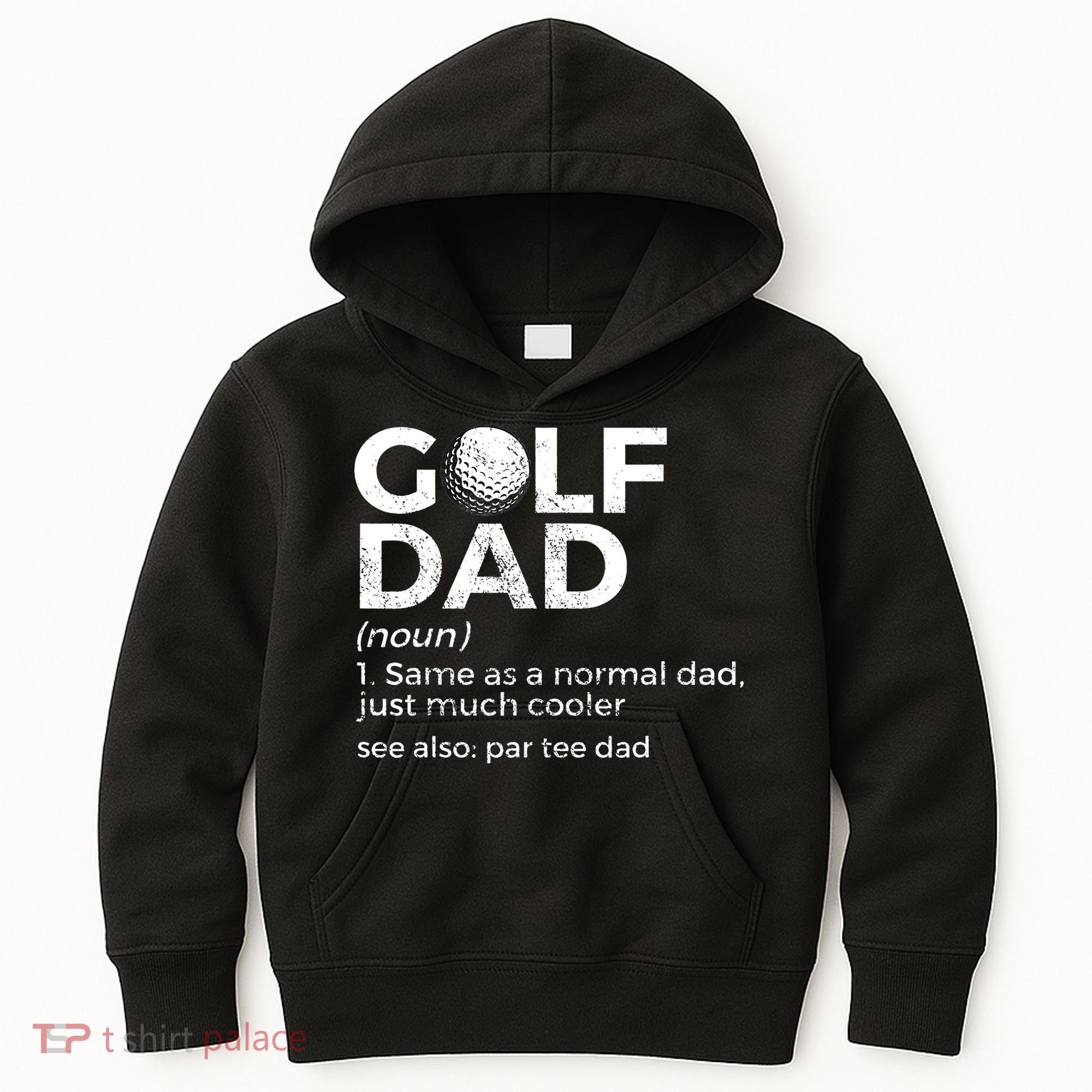 Funny Golf Dad Definition Golfing For Golfers Par Tee Dad Kids Hoodie