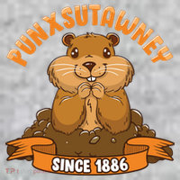 Funny Groundhog Day Phil Cute Ground Hog Punxsutawney The Baniff Cuffed Pom Beanie thumb 2