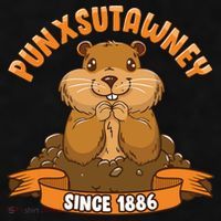 Funny Groundhog Day Phil Cute Ground Hog Punxsutawney Ladies PosiCharge Tri-Blend Wicking Tank thumb 2