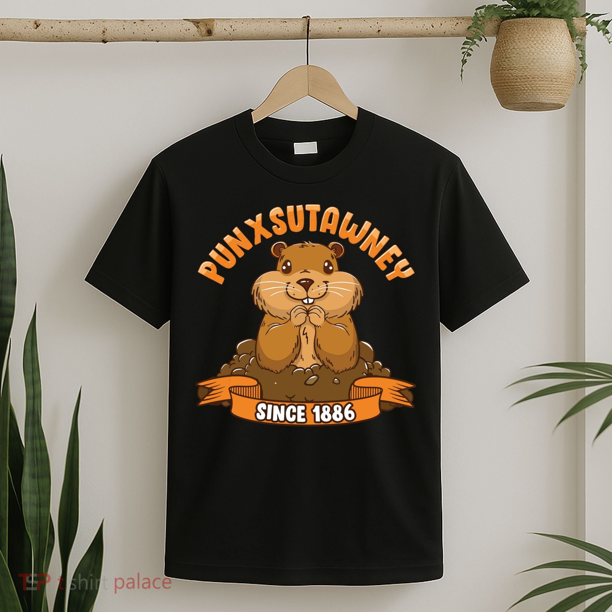 Funny Groundhog Day Phil Cute Ground Hog Punxsutawney T-Shirt