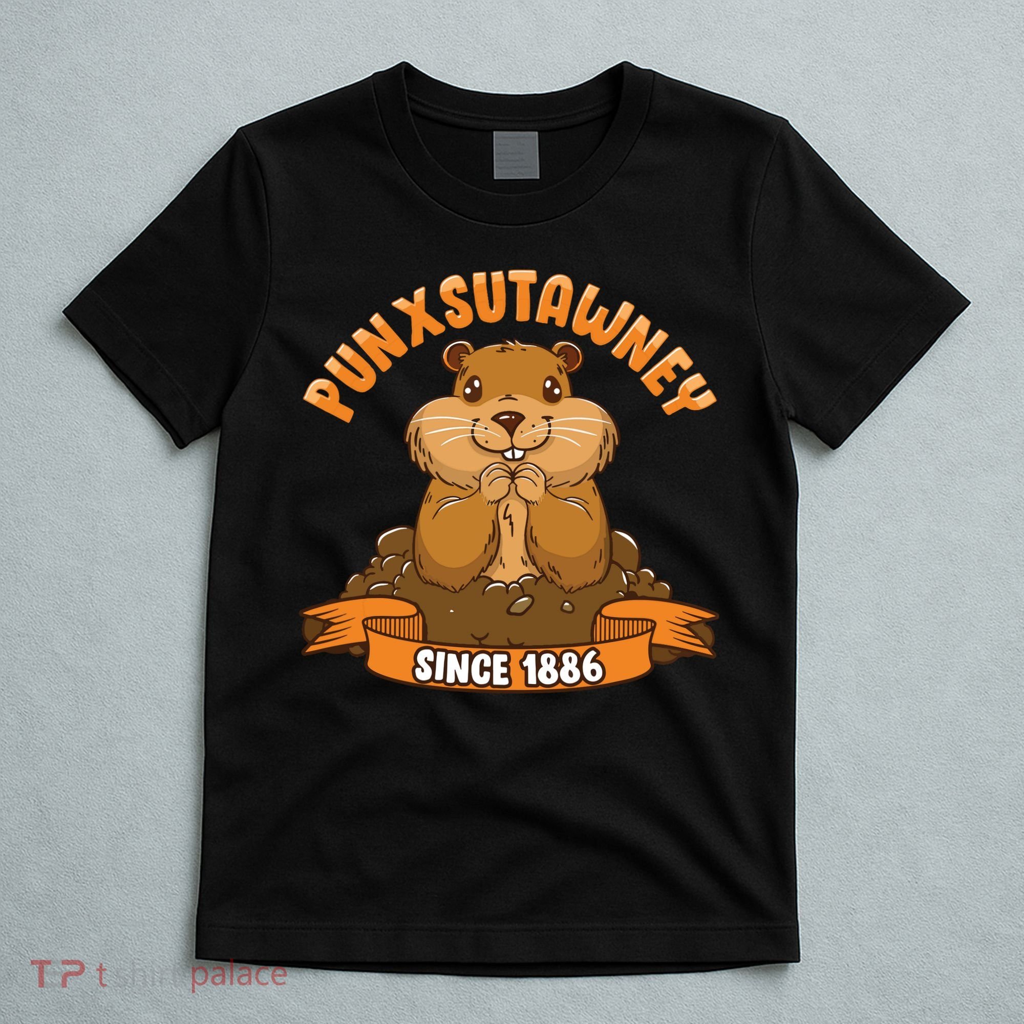 Funny Groundhog Day Phil Cute Ground Hog Punxsutawney T-Shirt