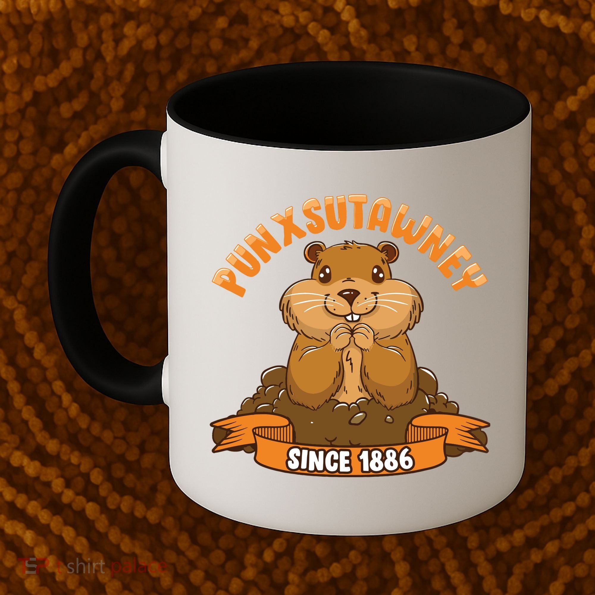 Funny Groundhog Day Phil Cute Ground Hog Punxsutawney Coffee Mug