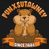 Funny Groundhog Day Phil Cute Ground Hog Punxsutawney Coaster thumb 2