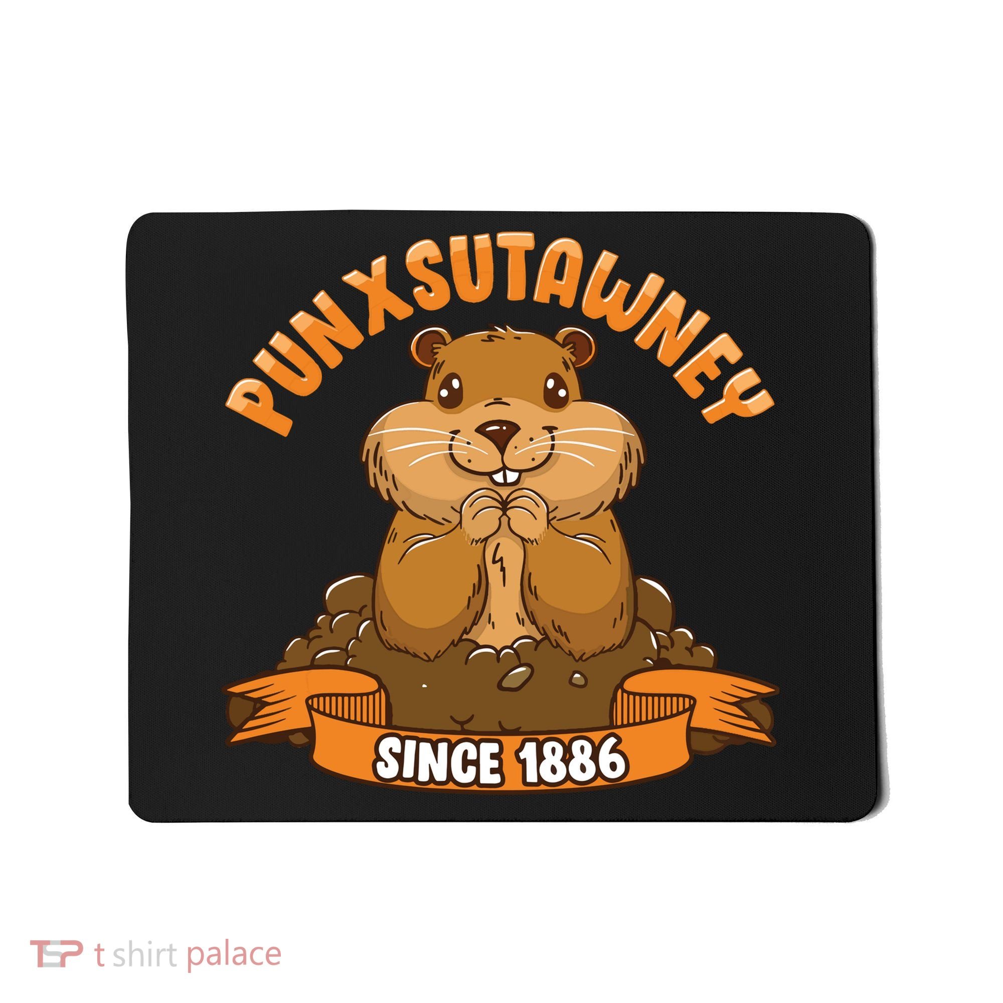 Funny Groundhog Day Phil Cute Ground Hog Punxsutawney Mousepad