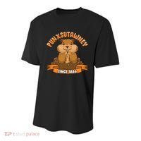Funny Groundhog Day Phil Cute Ground Hog Punxsutawney Youth Performance Sprint T-Shirt thumb 0