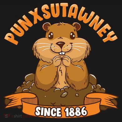Funny Groundhog Day Phil Cute Ground Hog Punxsutawney Ornament