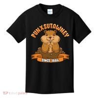 Funny Groundhog Day Phil Cute Ground Hog Punxsutawney Kids T-Shirt thumb 0