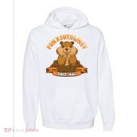 Funny Groundhog Day Phil Cute Ground Hog Punxsutawney Comfort Colors Garment-Dyed Hooded Sweatshirt thumb 0