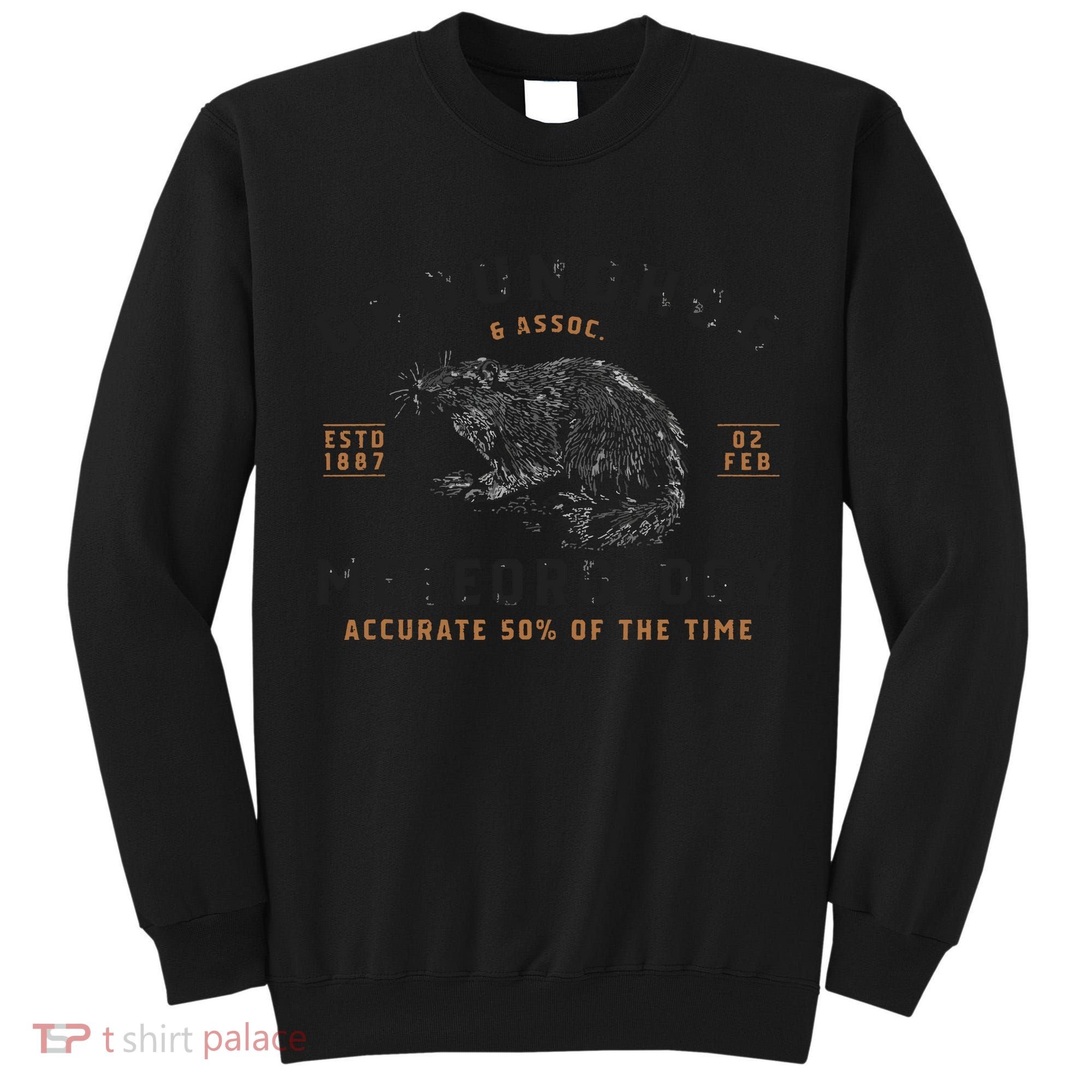 Funny Groundhog Day Shirts Groundhog Meteorology Tall Sweatshirt