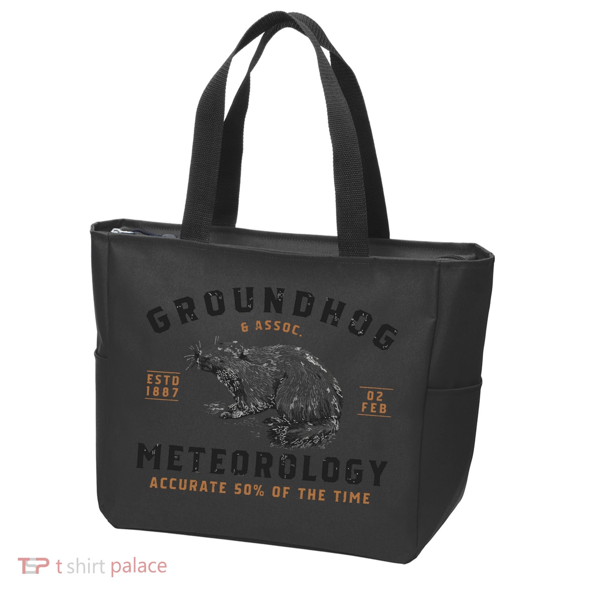 Funny Groundhog Day Shirts Groundhog Meteorology Tote Bag