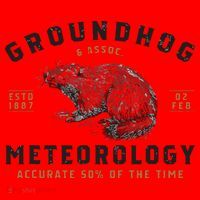 Funny Groundhog Day Shirts Groundhog Meteorology Santa Hat thumb 1