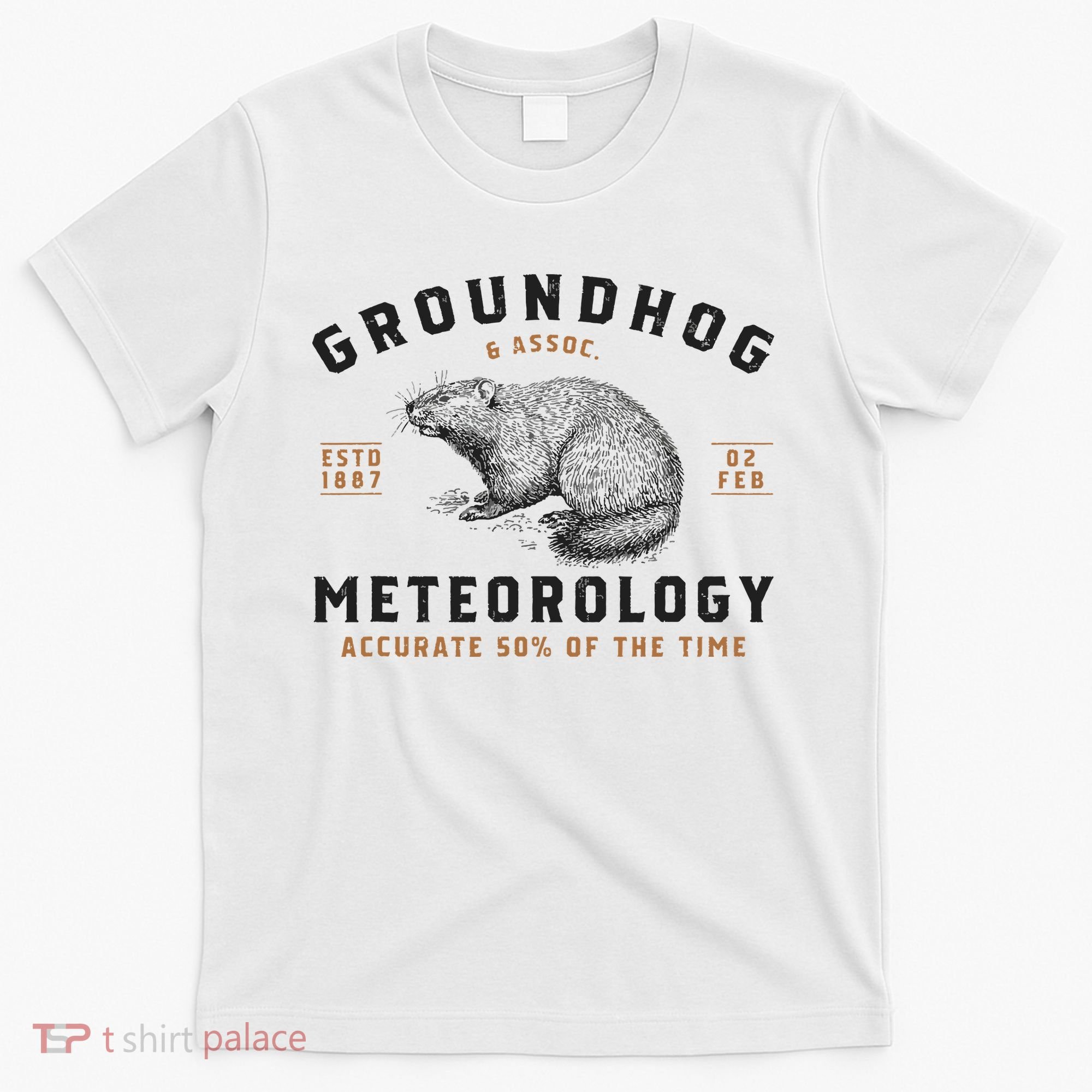 Funny Groundhog Day Shirts Groundhog Meteorology T-Shirt