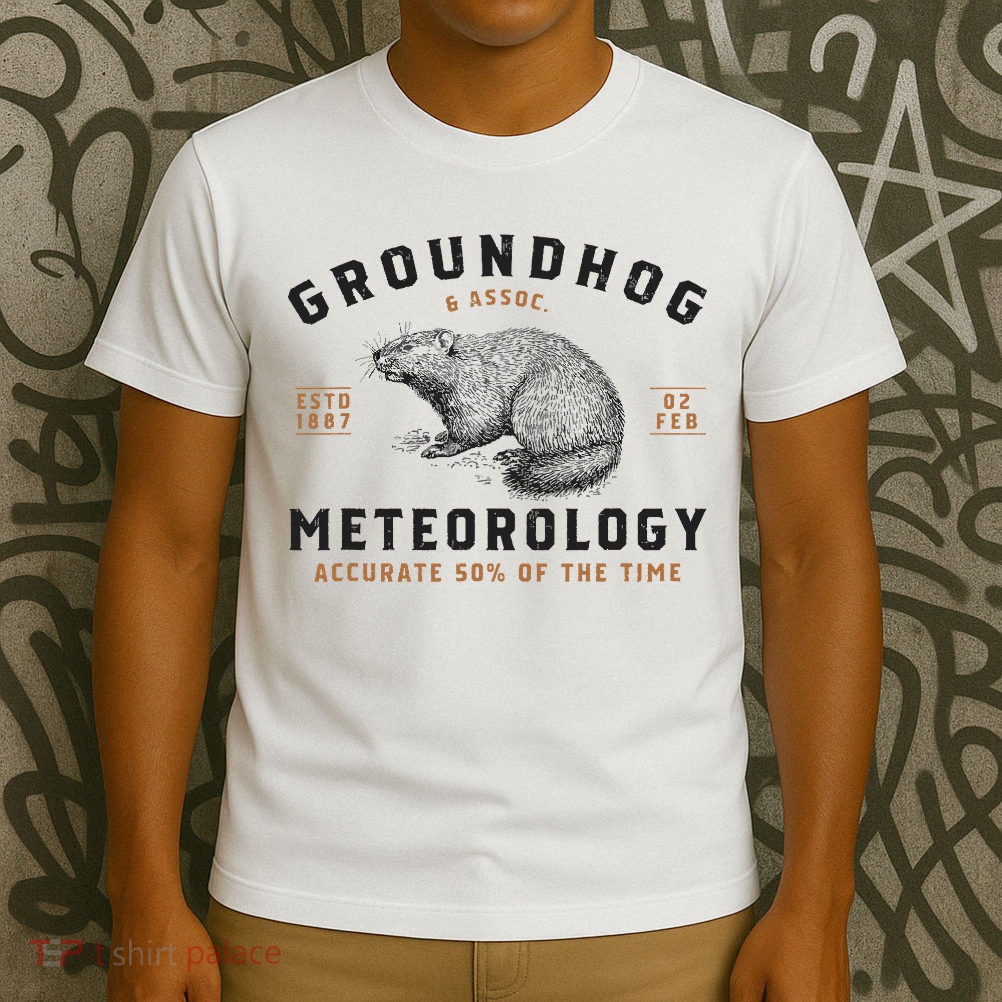 Funny Groundhog Day Shirts Groundhog Meteorology T-Shirt