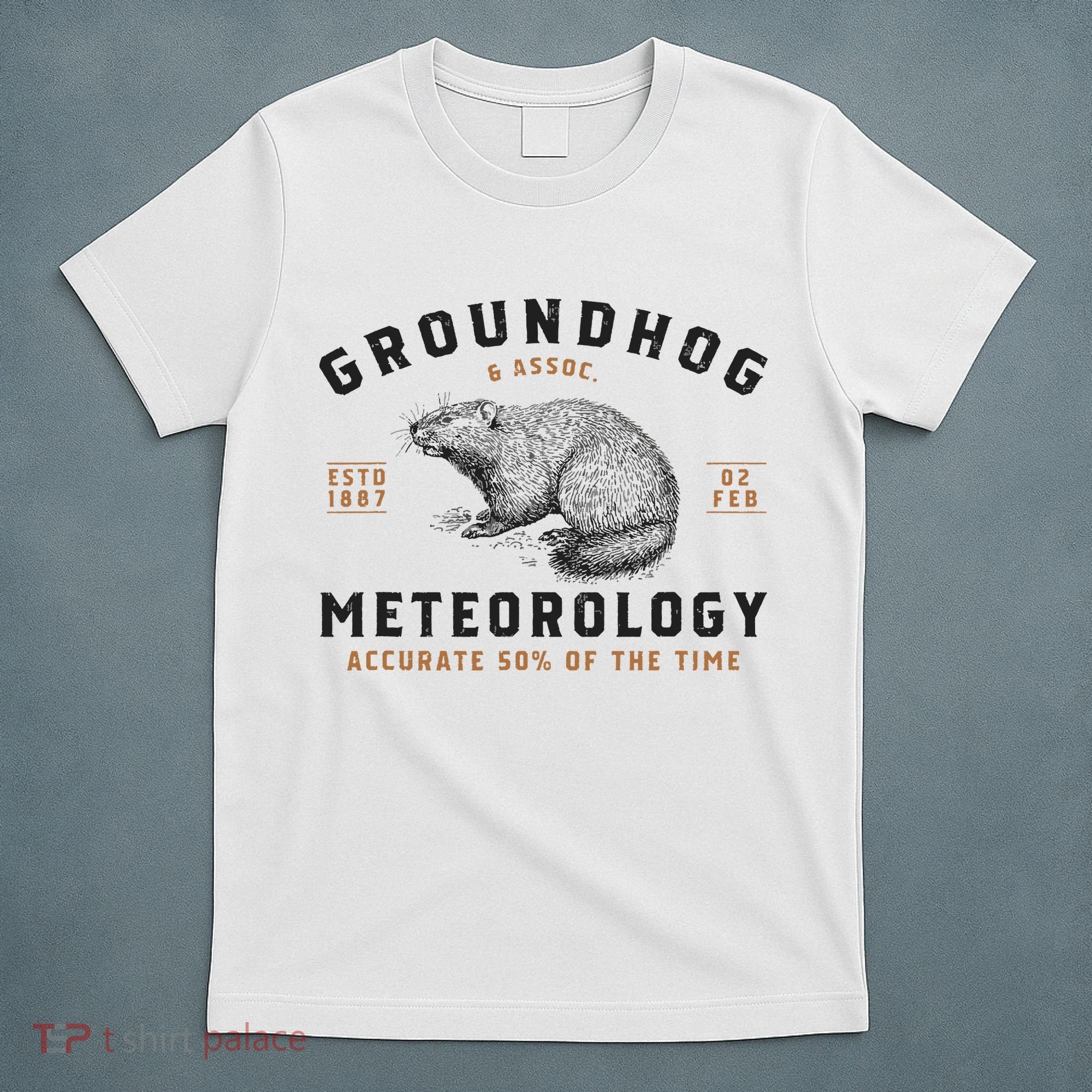 Funny Groundhog Day Shirts Groundhog Meteorology T-Shirt