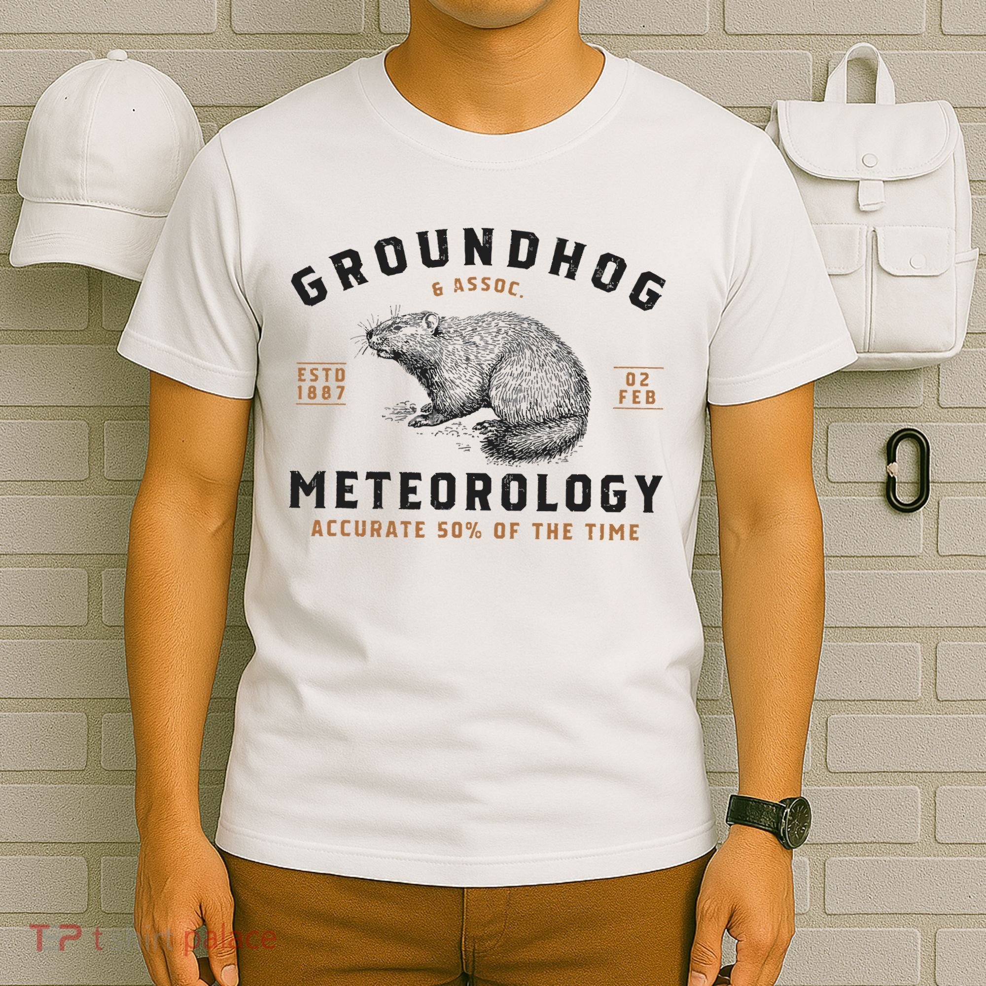 Funny Groundhog Day Shirts Groundhog Meteorology T-Shirt