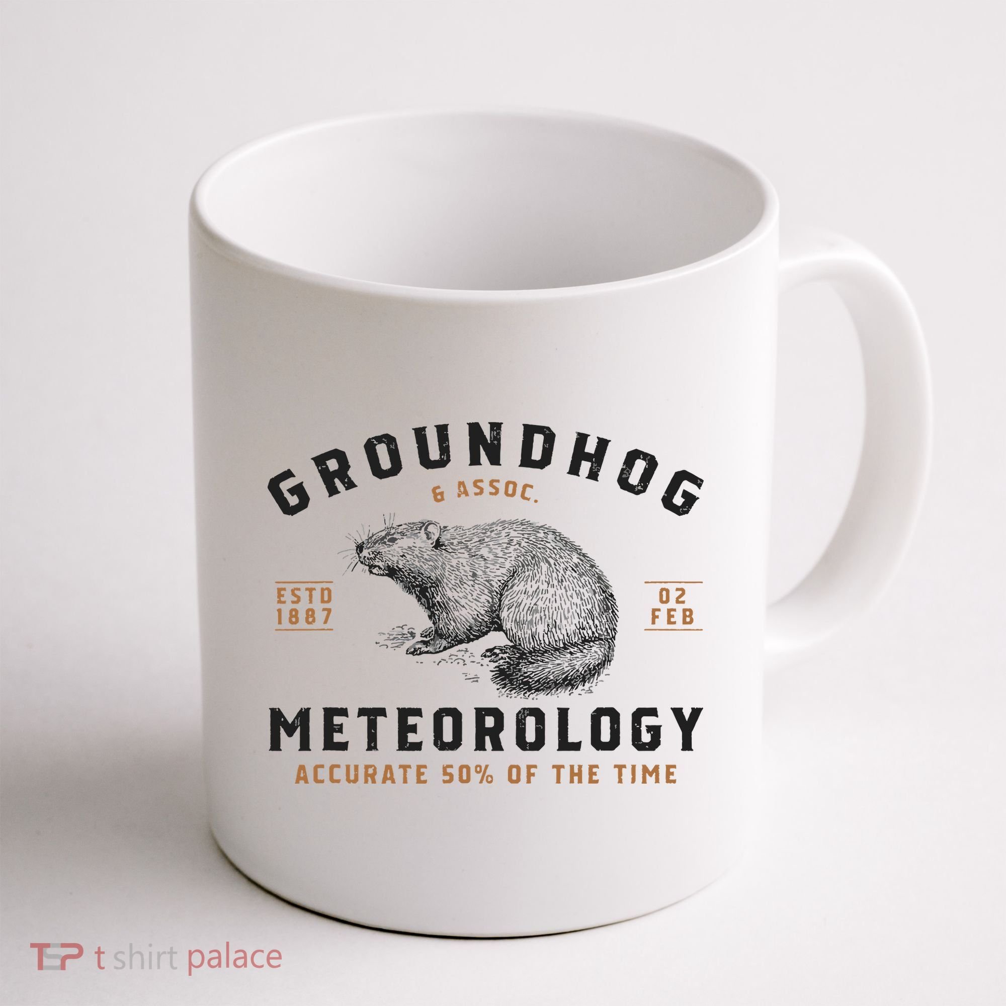 Funny Groundhog Day Shirts Groundhog Meteorology Coffee Mug