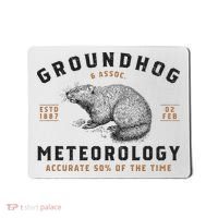 Funny Groundhog Day Shirts Groundhog Meteorology Mousepad thumb 0