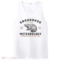 Funny Groundhog Day Shirts Groundhog Meteorology PosiCharge Competitor Tank thumb 0