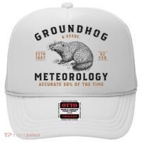 Funny Groundhog Day Shirts Groundhog Meteorology Hat thumb 0