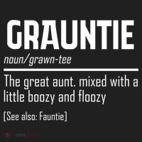 Funny Grauntie Definition Niece Nephew Aunt Auntie Gift Beanie thumb 2