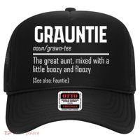 Funny Grauntie Definition Niece Nephew Aunt Auntie Gift Hat thumb 0
