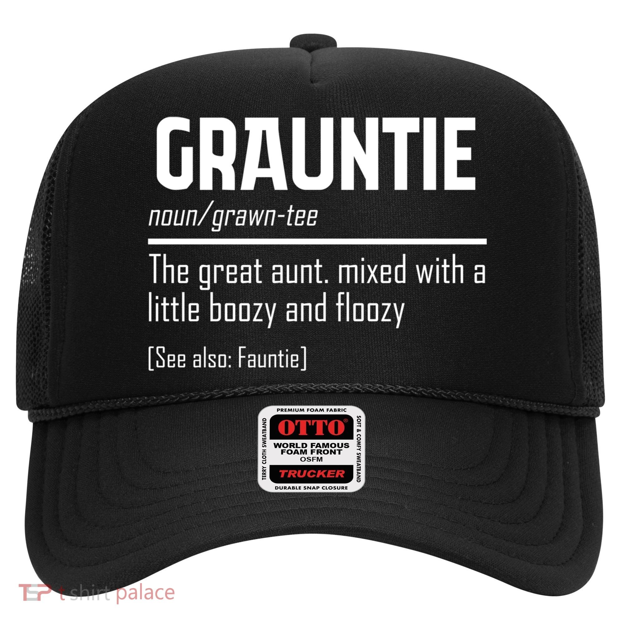 Funny Grauntie Definition Niece Nephew Aunt Auntie Gift Hat