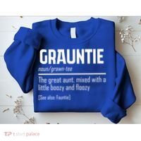Funny Grauntie Definition Niece Nephew Aunt Auntie Gift Sweatshirt thumb 2