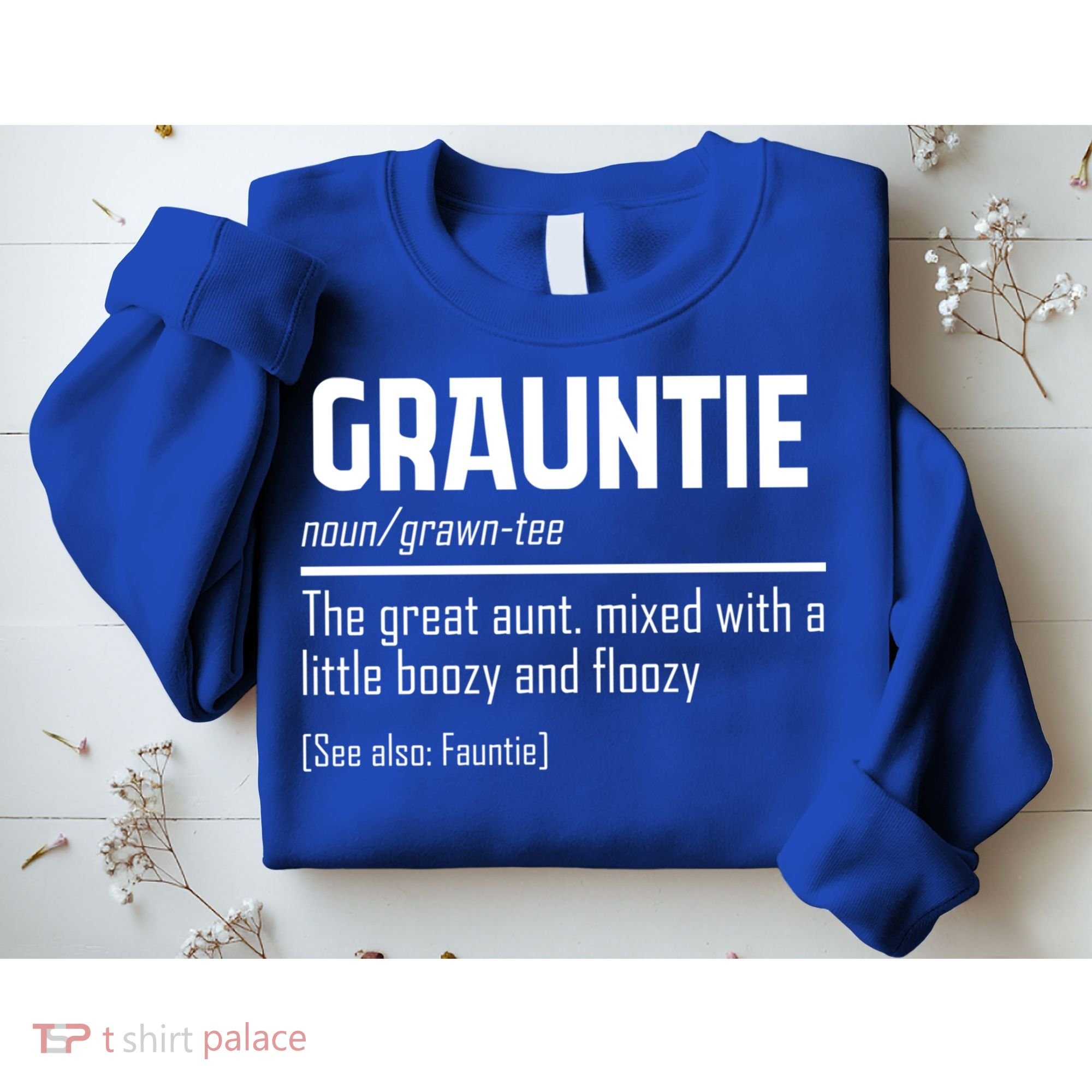 Funny Grauntie Definition Niece Nephew Aunt Auntie Gift Sweatshirt
