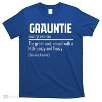 Funny Grauntie Definition Niece Nephew Aunt Auntie Gift T-Shirt thumb 0