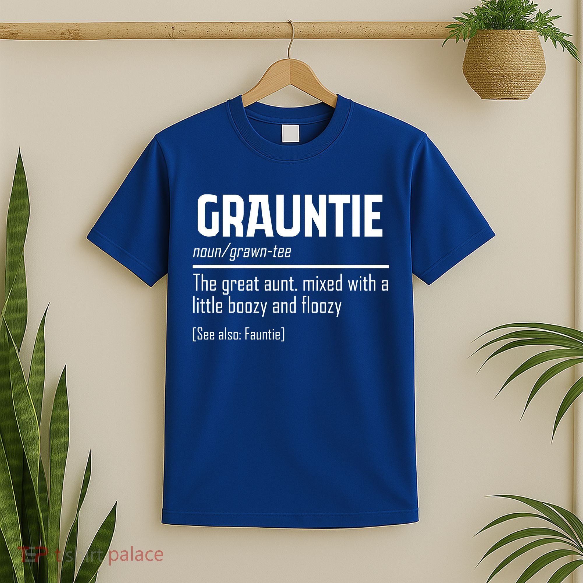 Funny Grauntie Definition Niece Nephew Aunt Auntie Gift T-Shirt