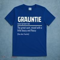 Funny Grauntie Definition Niece Nephew Aunt Auntie Gift T-Shirt thumb 5