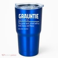 Funny Grauntie Definition Niece Nephew Aunt Auntie Gift Tumbler thumb 0