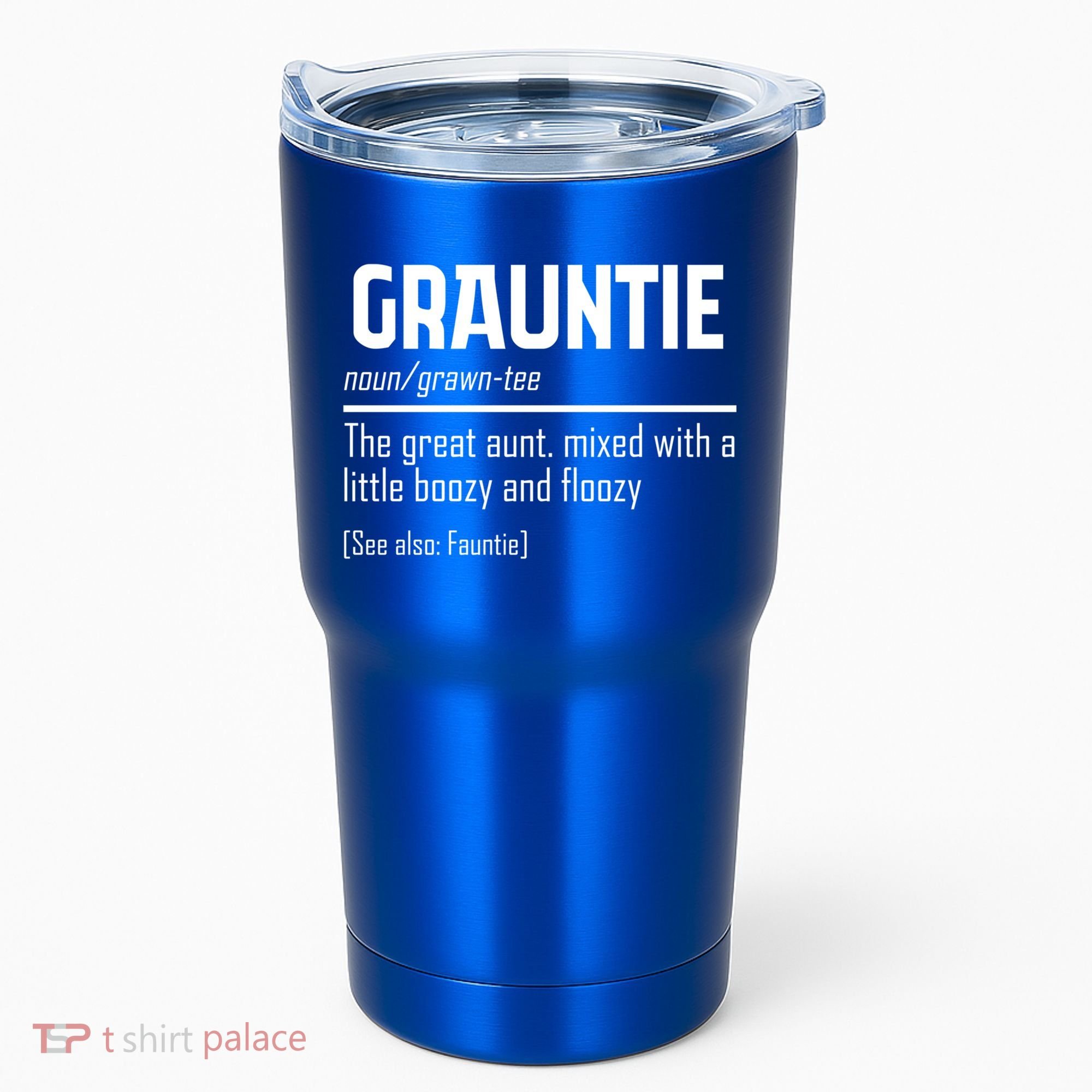 Funny Grauntie Definition Niece Nephew Aunt Auntie Gift Tumbler