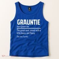 Funny Grauntie Definition Niece Nephew Aunt Auntie Gift Tank Top thumb 2