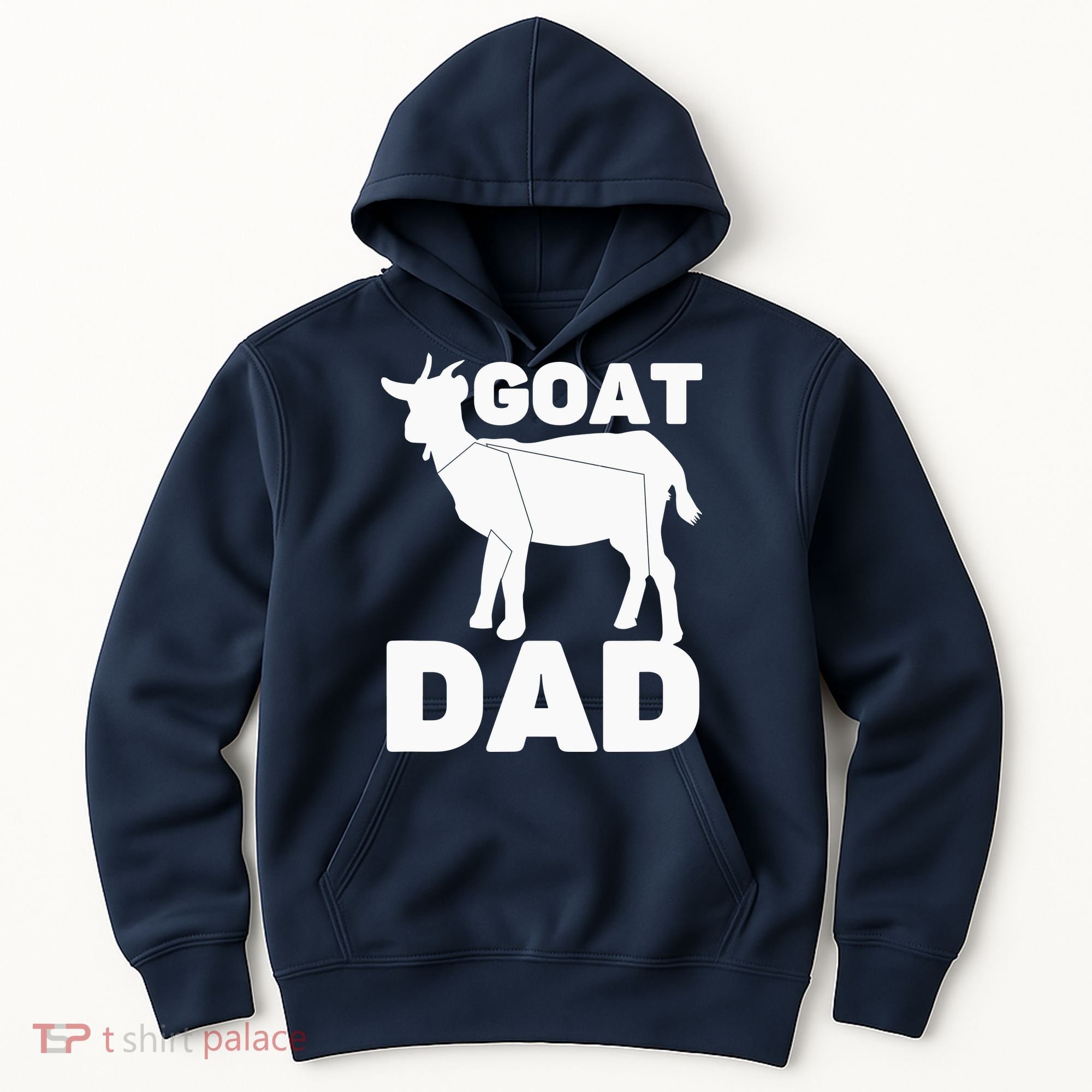 Funny Goat Dad The Goatfather Funny Goat Father Lover Hoodie