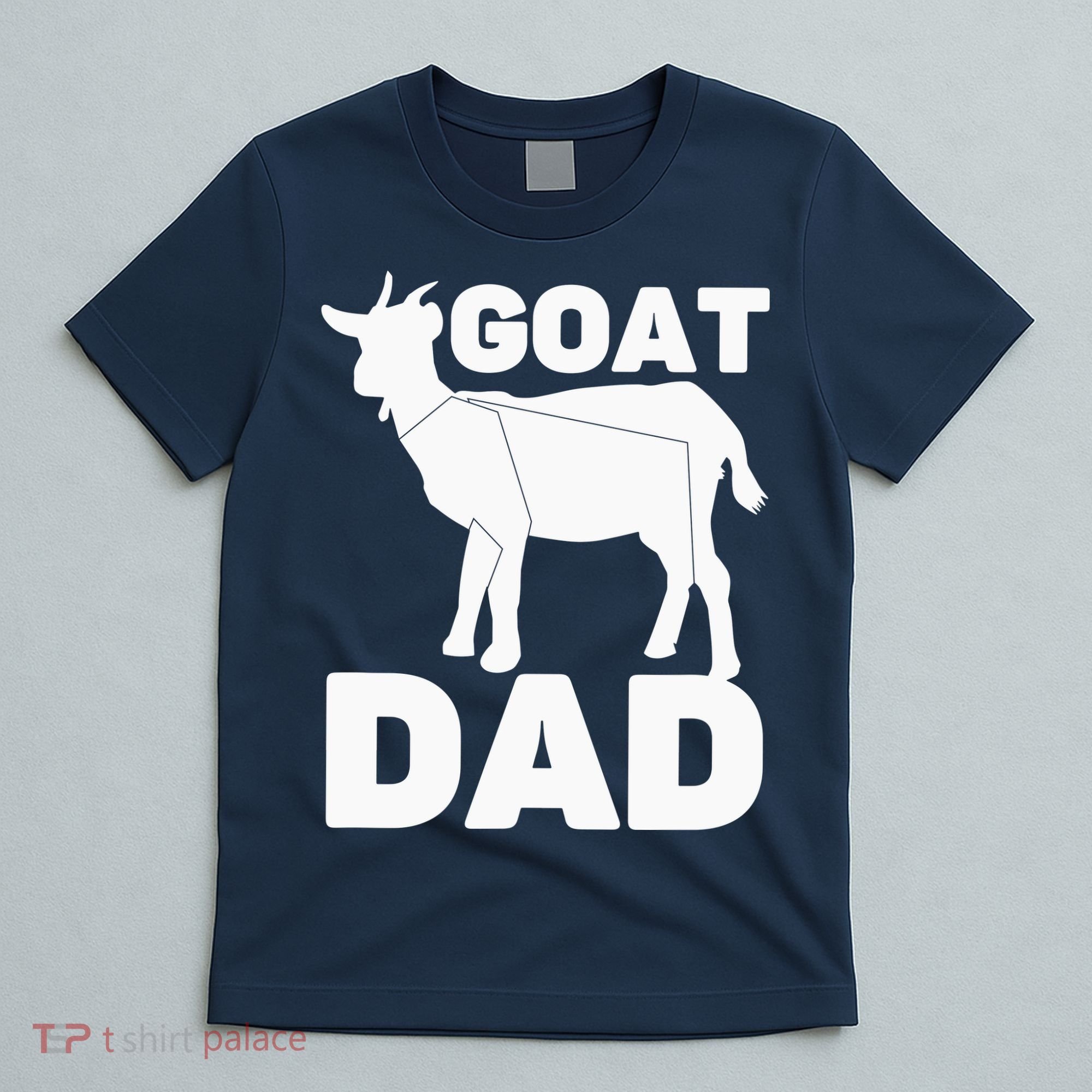 Funny Goat Dad The Goatfather Funny Goat Father Lover T-Shirt
