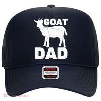 Funny Goat Dad The Goatfather Funny Goat Father Lover Hat thumb 0