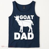 Funny Goat Dad The Goatfather Funny Goat Father Lover Tank Top thumb 2