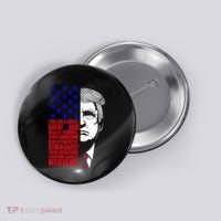 Funny Great Dad Donald Trump FatherS Day Button thumb 0