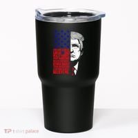 Funny Great Dad Donald Trump FatherS Day Tumbler thumb 0