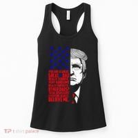 Funny Great Dad Donald Trump FatherS Day Women's Tank Top thumb 0