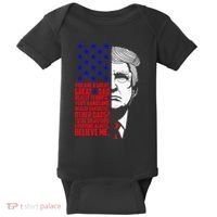 Funny Great Dad Donald Trump FatherS Day Baby Bodysuit thumb 0