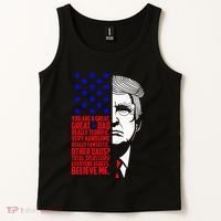 Funny Great Dad Donald Trump FatherS Day Tank Top thumb 2