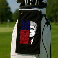 Funny Great Dad Donald Trump FatherS Day Golf Towel thumb 2