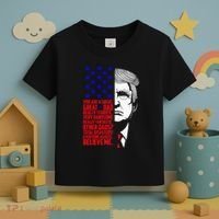 Funny Great Dad Donald Trump FatherS Day Toddler T-Shirt thumb 3