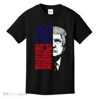 Funny Great Dad Donald Trump FatherS Day Kids T-Shirt thumb 0