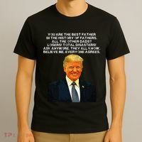 Funny Great Dad Donald Trump Fathers Day T-Shirt thumb 3
