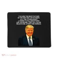 Funny Great Dad Donald Trump Fathers Day Mousepad thumb 0