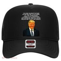 Funny Great Dad Donald Trump Fathers Day Hat thumb 0