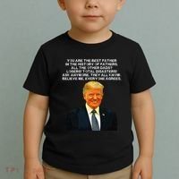 Funny Great Dad Donald Trump Fathers Day Toddler T-Shirt thumb 2
